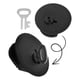thumbnail image 4 of 10 Uds tapón de hucha tapón de hucha con llave enchufe de caja de ahorro de plástico tapón de hucha redondo cubre enchufe de caja de ahorro de dinero para hucha, 4 of 4