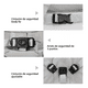 thumbnail image 2 of Silla plegable Periquera para comer Gris BELUG, 2 of 3