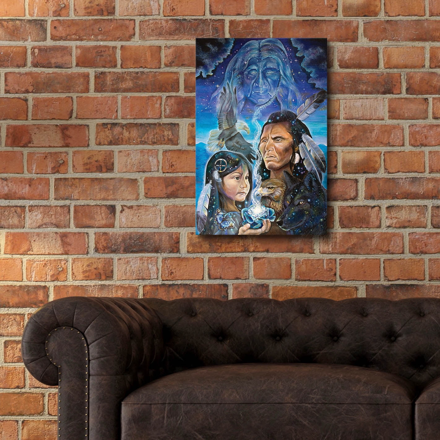 Epic Art 'Honor'  by Verena Wild Acrylic Glass Wall Art, 16" x 24"