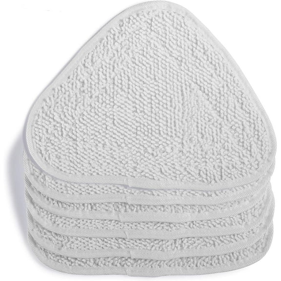 6 Microfibre Steam Mop FLoor Washable Replacement Pads For H2O H20 X5