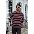 thumbnail image 5 of COOFANDY Men's Long-Sleeve Crewneck Sweater | Soft Slim Fit Knit Sweater Pullover for Fall Winter and Business Casual & Everyday Wear, 5 of 8