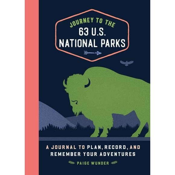 Voyage dans les Parcs Nationaux des États-Unis 63: un Journal pour Planifier, Enregistrer et Se Souvenir de Vos Aventures