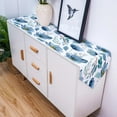 thumbnail image 3 of Summer Watercolor Flowers Table Runner Modern Table Flag Home Party Country Wedding Decoration Tablecloth Table Runners, 3 of 5