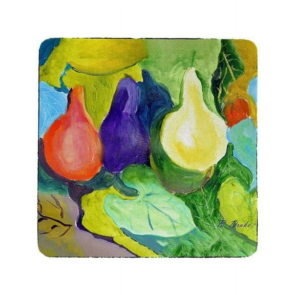 Betsy Drake CT1147 Gourds Coaster - Set of 4