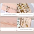thumbnail image 3 of HUGFEGWE Jewelry Storage Box With Multifunction Organization Container Supplies For Necklace Earrings Bracelet Organizer Jewelry Box CJB91-58613, 3 of 8