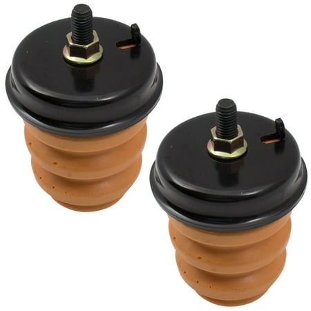 Truck Bumper Nuts 99-07 Silverado Sierra 1500 Pickup Truck Pair of Rear Axle Frame Leaf Spring Bumper Stops w/ Nut 15712438 ()