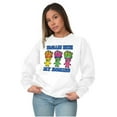 thumbnail image 4 of Troll Face Memes Smiling Trollface Sweatshirt for Men or Women Brisco Brands S, 4 of 6
