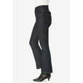 thumbnail image 3 of Woman Within Plus Size  Pull-On Bootcut Gap-Free Stretch Denim Jeans, 3 of 6
