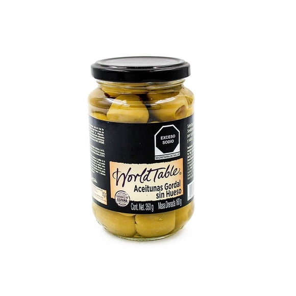 Aceitunas World Table gordal sin hueso 350 g