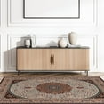 thumbnail image 2 of Riverbay Furniture 3'3" x 5' Area Rug in Cream and Copper, 2 of 3