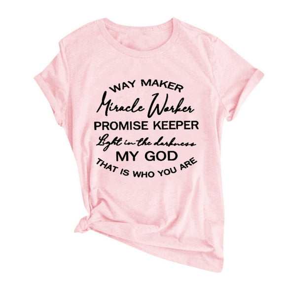 T Shirts For Women Graphic Flowers O Neck Letter Sleeves Short Casual Loose Printing Blouse Summer Tops For Women Plus Size