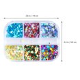 thumbnail image 2 of Raindrops Practical Nail Crafting Decoration Stickers for DIY Nail Art with Multi Color Design, 2 of 8
