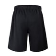 thumbnail image 3 of 2 Pack Men's Fleece Shorts Cotton with Drawstring and Pockets Lightweight Casual Warming Thermal Lined Menswear Bottoms Athletic Warm Spring Fall Winter, 3 of 4