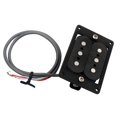 thumbnail image 1 of 1pc Hand Wound Humbucker Double Coil Pickup Black for 3 String Box Guitars, 1 of 6