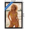 thumbnail image 3 of Sports Illustrated: Swimsuit Edition - Jasmine Sanders 21 Wall Poster, 14.725" x 22.375" Framed, 3 of 5