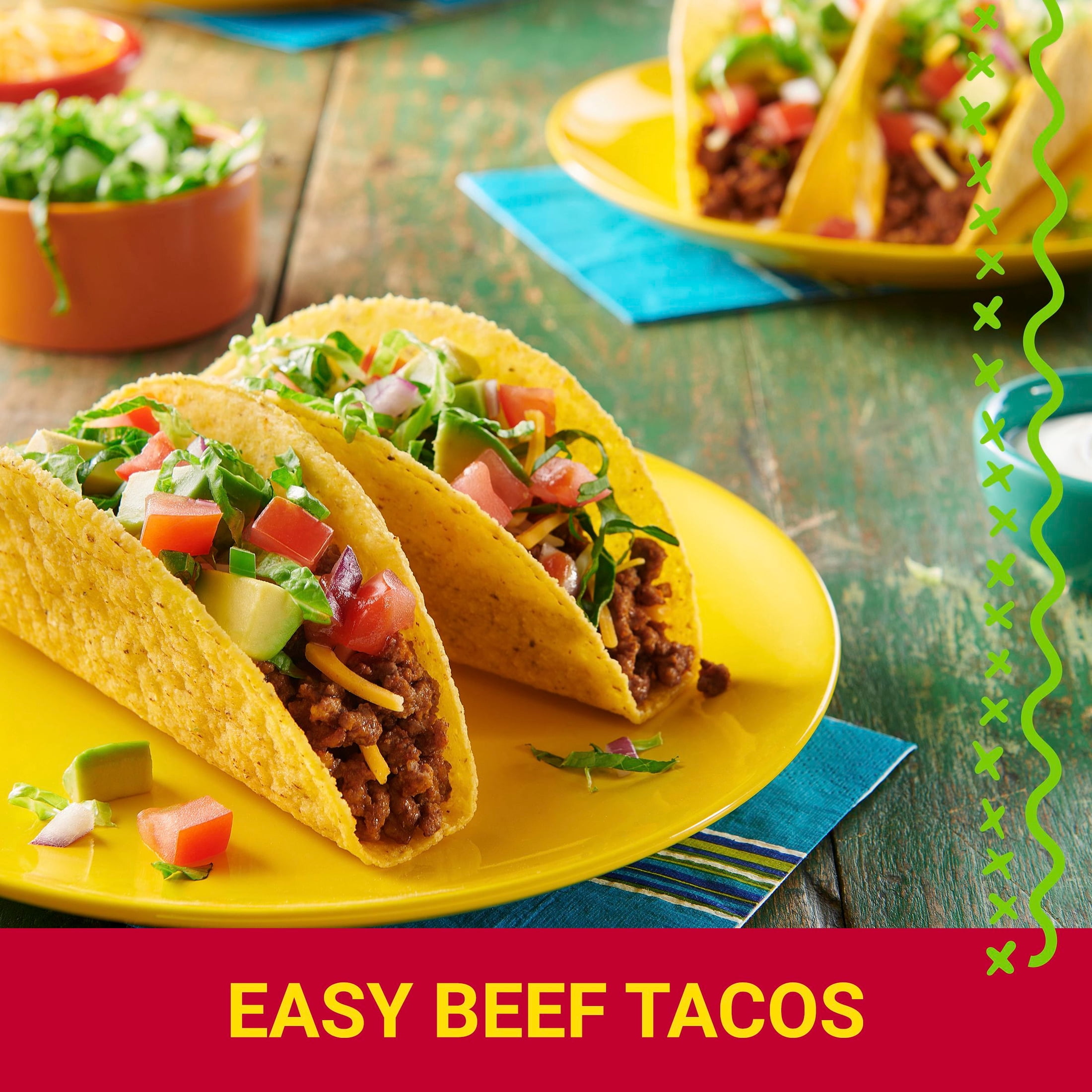 (3 pack) Old El Paso Gluten Free Stand 'N Stuff Taco Shells, Family Size (20 Taco Shells)