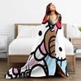 thumbnail image 4 of Hello Kitty Throw Blanket, Cozy Flannel Blankets For Boys Girls, Super Soft Warm Blanket For Couch Sofa Bed, 4 of 9