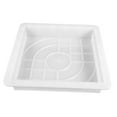thumbnail image 4 of Raindrops 3pcs Pavement Stone Mould Patio Path Pavement Walk Maker Mould DIY Reusable Concrete Cement Driveway Paving Stepping Brick Maker - White (25*25*5), 4 of 8