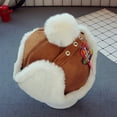 thumbnail image 5 of fvwitlyh 18 Month Girl Winter Hat Kids Outdoor Winter Autumn Warm Baby Boy Girl Children Cute Pilot Ear Small Size Baseball Cap, 5 of 5