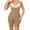 1-2,Umber, variant on COMFREE Shapewear for Women Tummy Control Seamless Fajas Colombianas Bodysuit Open Bust Mid Thigh Body Shaper