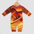 thumbnail image 4 of Ninjago Baby Onesie Romper Footless Infant Long Sleeve Jumpsuit for Boys Girls, 4 of 8