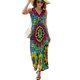 thumbnail image 1 of Bohemian Pattern Vestido Sin Mangas Para Mujer, Traje De, Ropa De Cumpleaños, Verano, 1 of 5