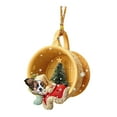 thumbnail image 2 of Adorno Colgante de Perro de Navidad Soledad 2 Piezas Acrílico, 2 of 10