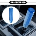 thumbnail image 2 of Unique Bargains Gear Shift Knob Stick 20cm Universal for Manual Transmission Vehicle Durable Acrylic Blue with Adapter, 2 of 6
