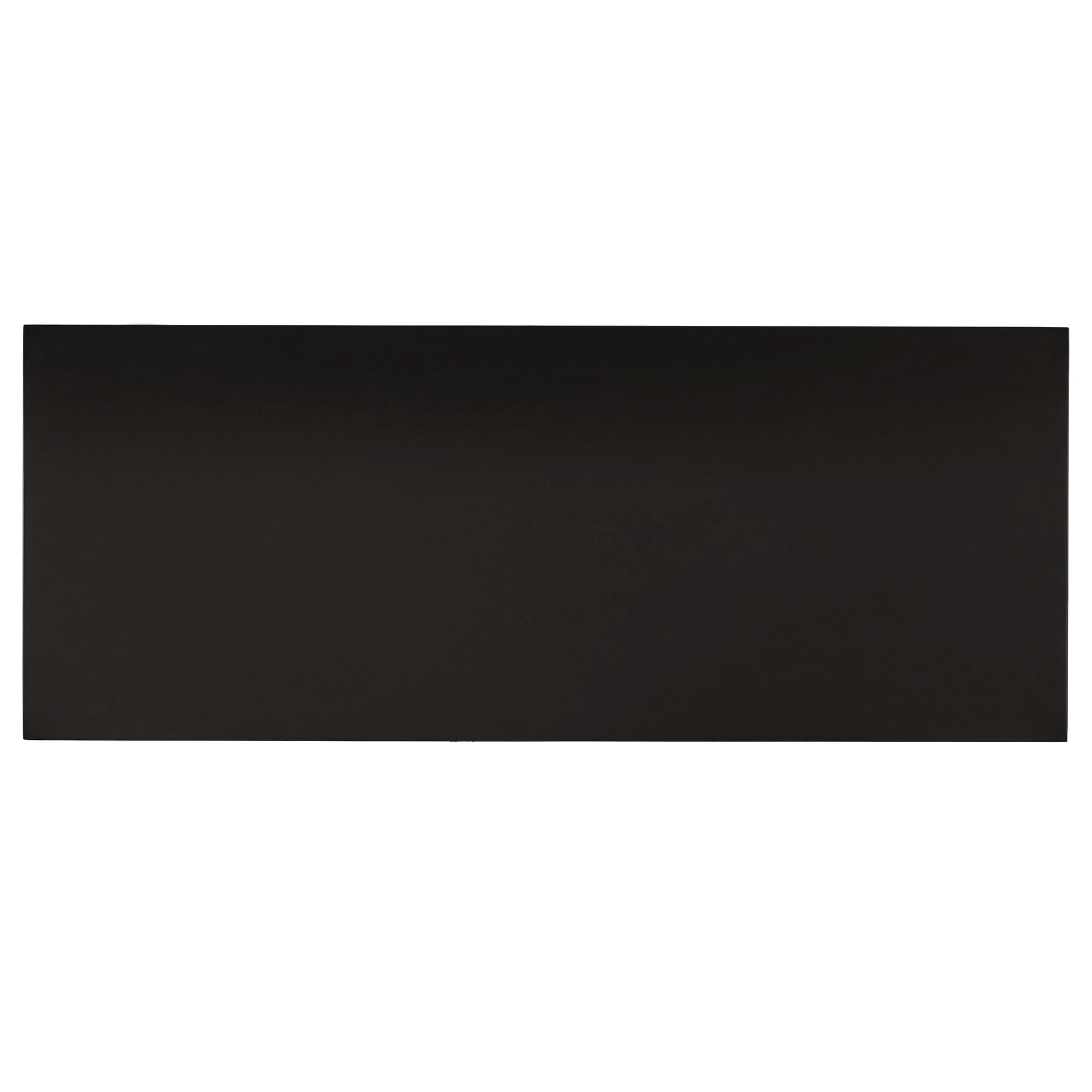 Weston Home Del Rey Geometric Glass Door Storage Cabinet with Adjustable Shelves, Black