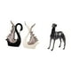 thumbnail image 5 of estatua de cisne,Figuras de cisne,estatuas,decoración del hogar,fiesta de bodas,Estatua de perro de resina,Estatua de perro galgo de resina con forma de animal,Escultura coleccionable para, 5 of 8