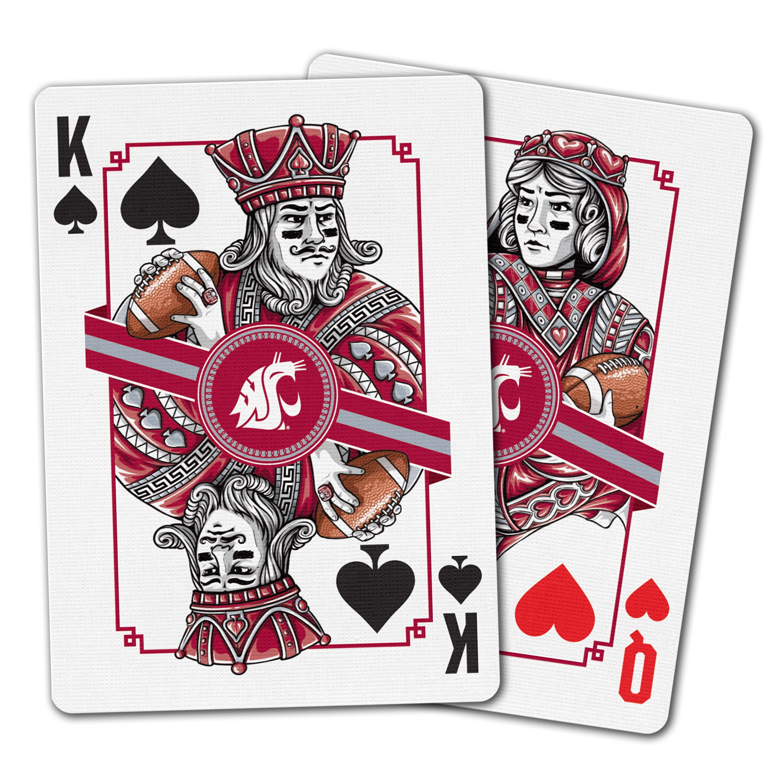 YouTheFan NCAA Washington State Cougars Classic Series Playing Cards