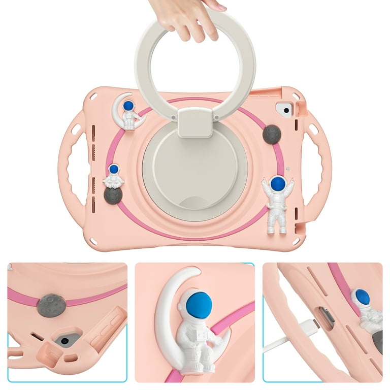 TECH CIRCLE iPad 6th 5th Generation Case,360?Rotating Stand