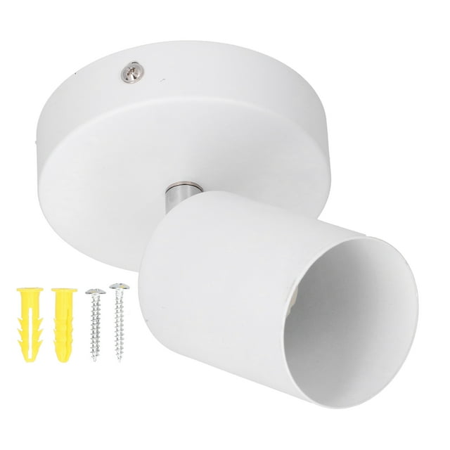 Base de Lumière de Piste, Base de Projecteur GU10 Accessoires d'Éclairage Simple Support de Projecteur Créé Magistralement