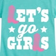 thumbnail image 3 of Instant Message - Lets Go Girls - Toddler And Youth Girls Short Sleeve Graphic T-Shirt, 3 of 6