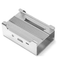 thumbnail image 3 of Estuche protector de metal Estuche duradero de aleación de aluminio con procesamiento CNC para Raspberry Pi 3rdSilver, 3 of 5