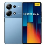 Xiaomi Poco M6 Pro 4G LTE GSM (256GB + 8GB) 64MP Triple Camera 6.67" Octa Core (Tmobile Mint Tello Global) Unlocked (Blue Global ROM)