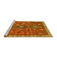thumbnail image 2 of Ahgly Company Machine Washable Indoor Rectangle Persian Yellow Traditional Area Rugs, 2' x 5', 2 of 4