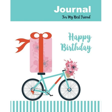 Journal For My Best Friend Happy Birthday Sketch Book Notebook