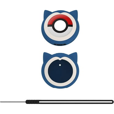 Silicone Cartoon Protective Case Cover Shell Skin with Hand Strap for Pokémon GO Plus  Accessories(Blue)