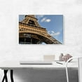 thumbnail image 2 of ARTCANVAS Eiffel Tower Home Decor Rectangle Canvas Art Print - Size: 26" x 18" (1.50" Deep), 2 of 9