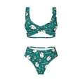 thumbnail image 4 of Rocae Love Dog for Bikini Set for Women Two Piece Sexy High Swimsuits Split Crossover Bikini X-Large, 4 of 9