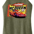 thumbnail image 3 of Disney Cars - Original Lightning McQueen #95 - Juniors High Neck Tank Top, 3 of 5