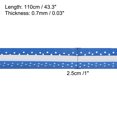 thumbnail image 3 of Unique Bargains 43.3' Non-Slip Perforated Tennis Racket Overgrip Tape with Ridges Blue 12 Pack, 3 of 7