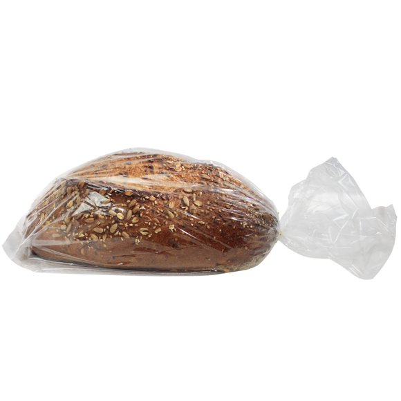 Bolsas para pan Blue Donuts reutilizables, 100 bolsas transparentes con corbatas