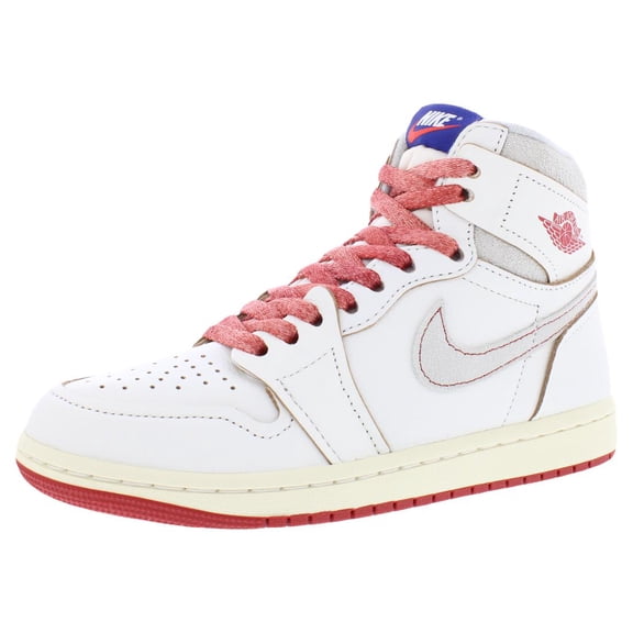 Women's Jordan 1 High OG Sail/Cinnabar-Light Bone (DB4612 100) - 7