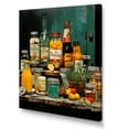 thumbnail image 2 of Designart "Urban Zest With Cocktails And Condiments I" Condiments Canvas Prints, 2 of 7