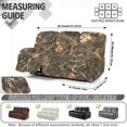 thumbnail image 7 of Xoenoiee Hunting Camo Print Recliner Cover, 8-Pieces Stretch Reclining Couch Covers with Pockets Reclining Sofa Slipcovers 3 Seater Soft Washable Furniture Protector for Dogs Cats, 7 of 7