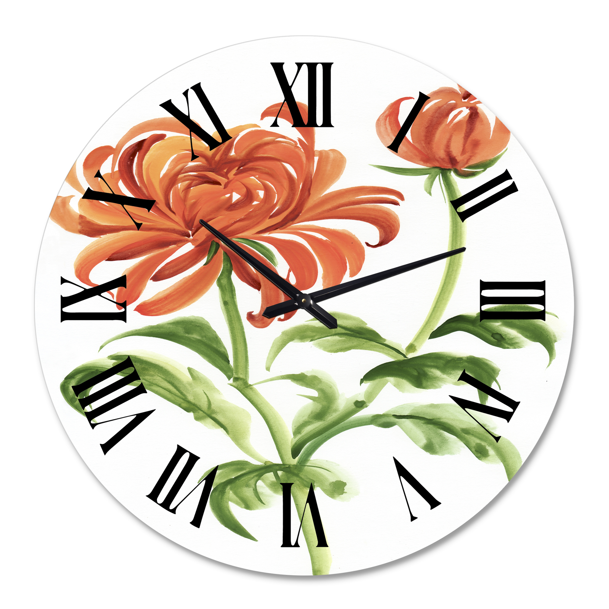 Designart 1 in Traditional Wall Clock