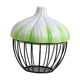 thumbnail image 2 of Cesta para almacenar ajos, soporte multiusos para servir alimentos, cesta ligera para frutas Verde, 2 of 9