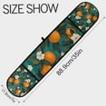 thumbnail image 3 of Yayeee Double Oven Mitt Kitchen Heat Resistant Baking 35" x7" Quilted Glove, Orange Leaves, 3 of 6